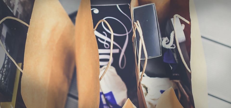 bags of purchased wine